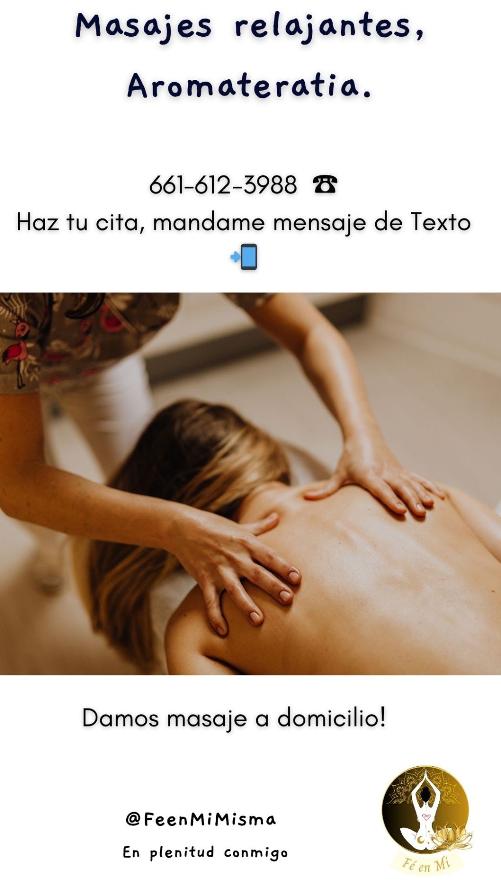 Masajes a domicilio – Bakersfield,&nbsp;CA